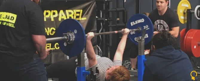 Powerlifting with 5EW Member