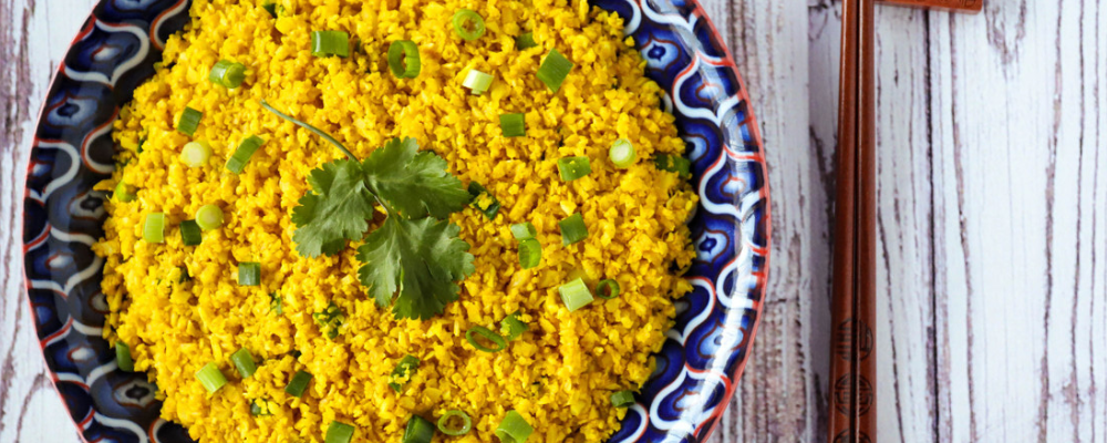 Turmeric Cauliflower Rice