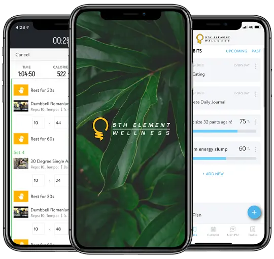 Fitness App at 5th Element Wellness