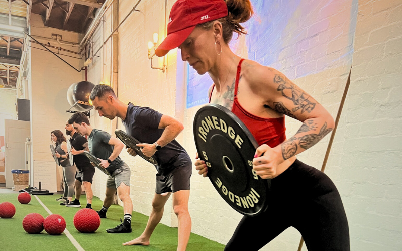 Semi-Private Personal Training at 5th Element Wellness Fitzroy North Fitzroy North gym offering personal training and holistic fitness programs
