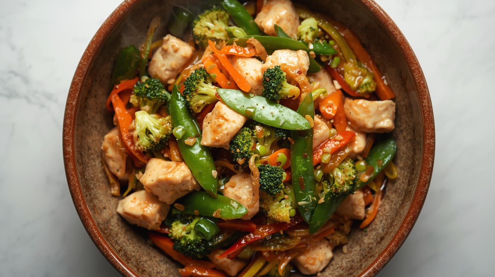Chicken Stir Fry Healthy recipe shared by 5th Element Wellness in Fitzroy North supporting healthy eating and lifestyle habits