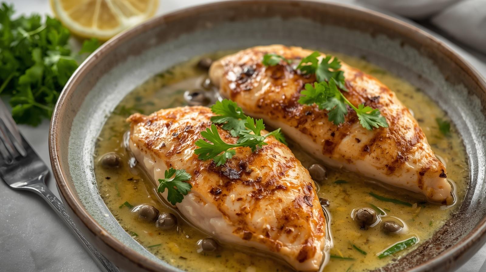 Paleo Chicken Piccata Healthy recipe shared by 5th Element Wellness in Fitzroy North supporting healthy eating and lifestyle habits
