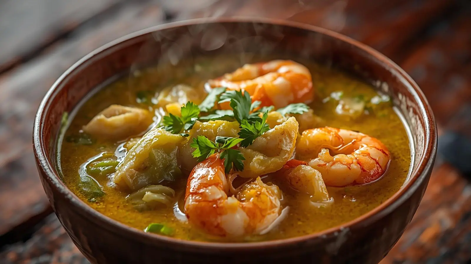 Shrimp Thai Green Curry healthy recipe shared by 5th Element Wellness in Fitzroy North supporting healthy eating and lifestyle habits