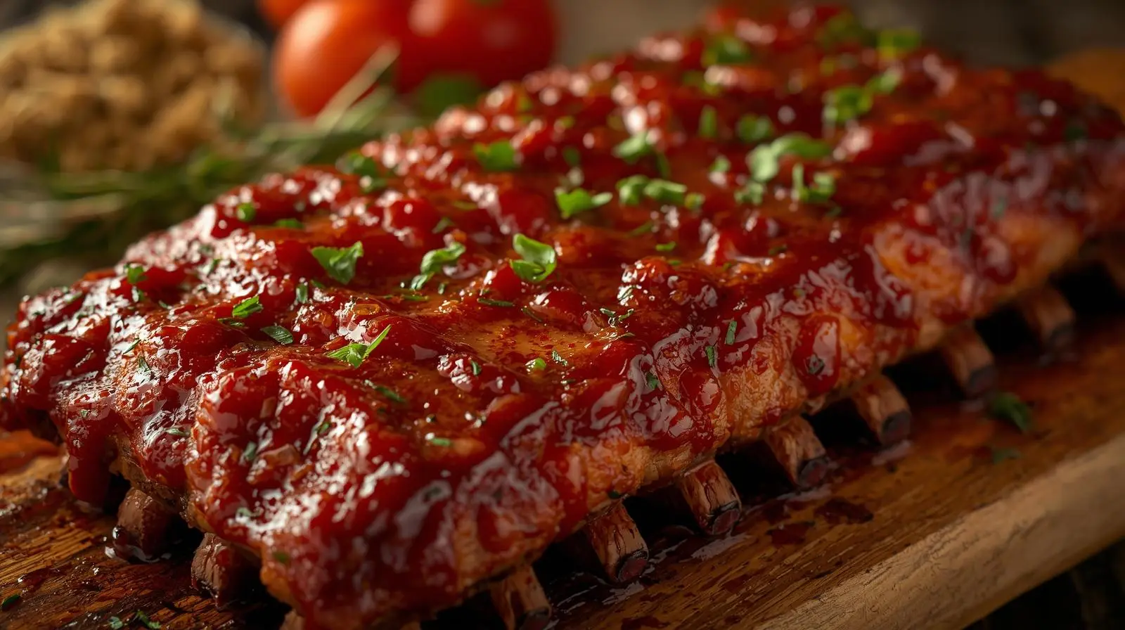 Spicy Barbecue Ribs with Fresh Herbs healthy recipe shared by 5th Element Wellness in Fitzroy North supporting healthy eating and lifestyle habits