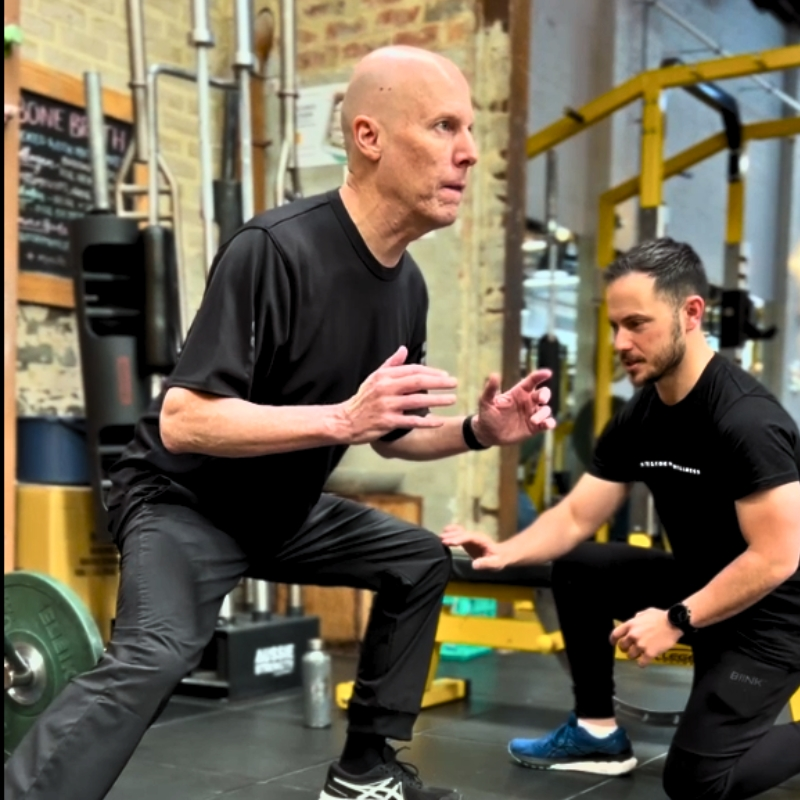 Beginner personal training session at 5EW Fitzroy North