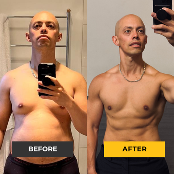 Matt Before and After Transformation