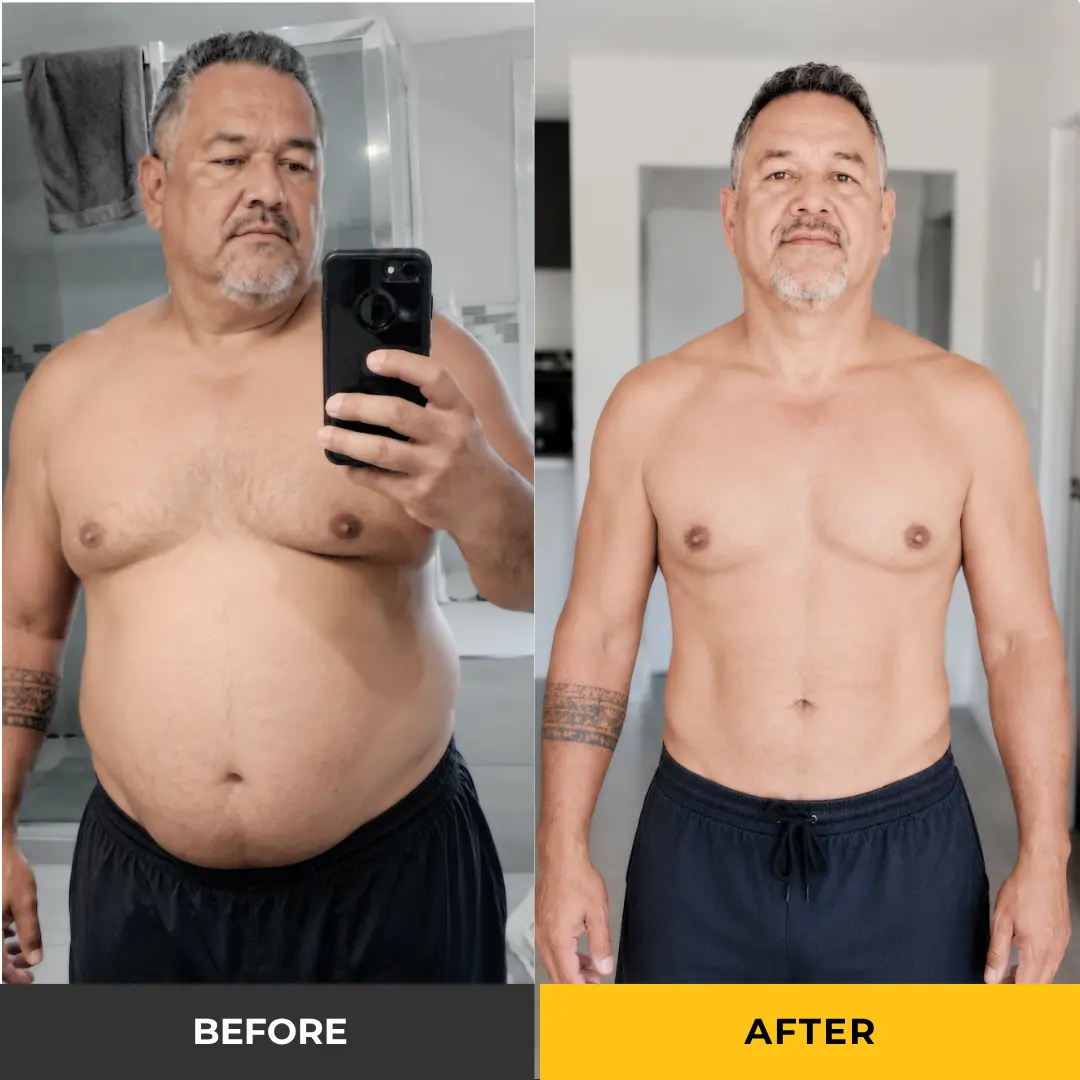 Online coaching transformation - Tane